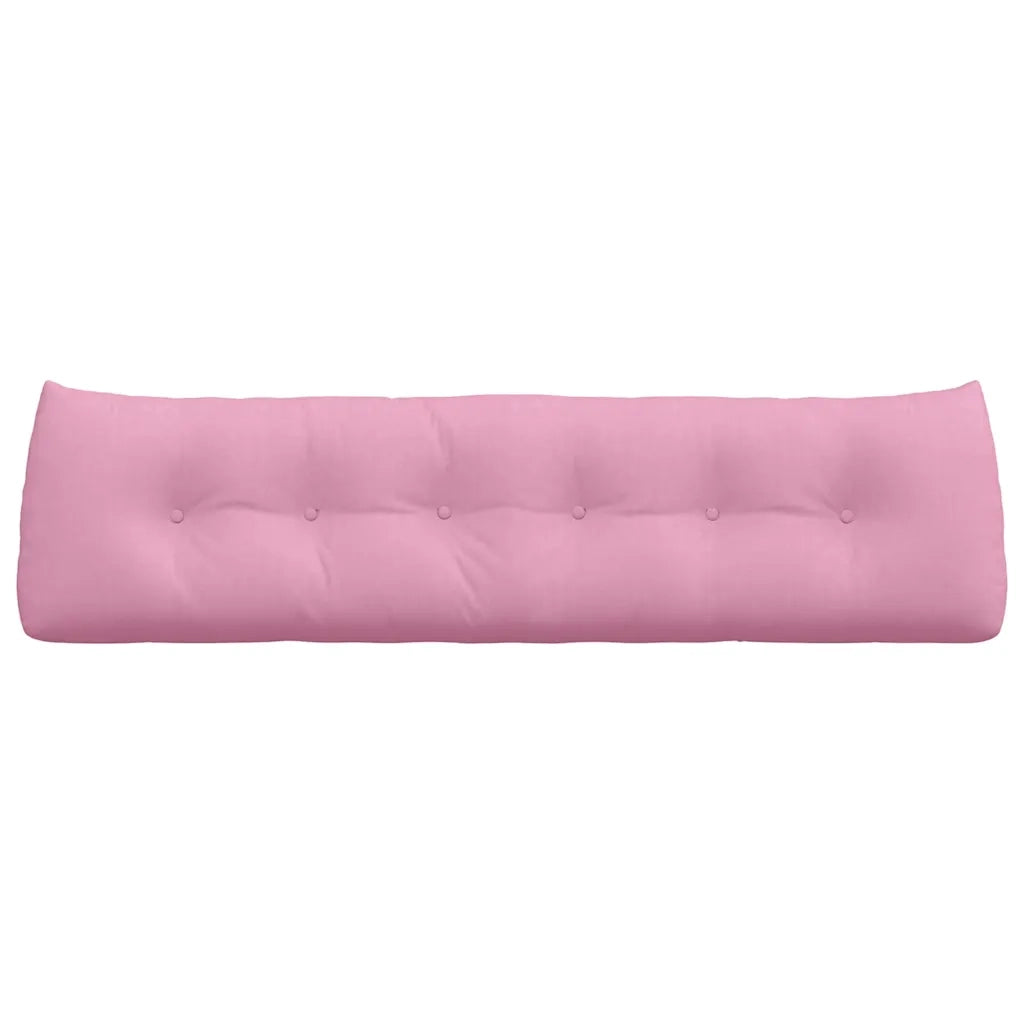 Cuscino per Schiena Rosa 180 x 24 x 50 cm Tessuto