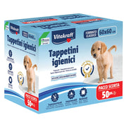 Tappetino Igienico per Cane e Gatto Vitakraft 60 x 60 cm