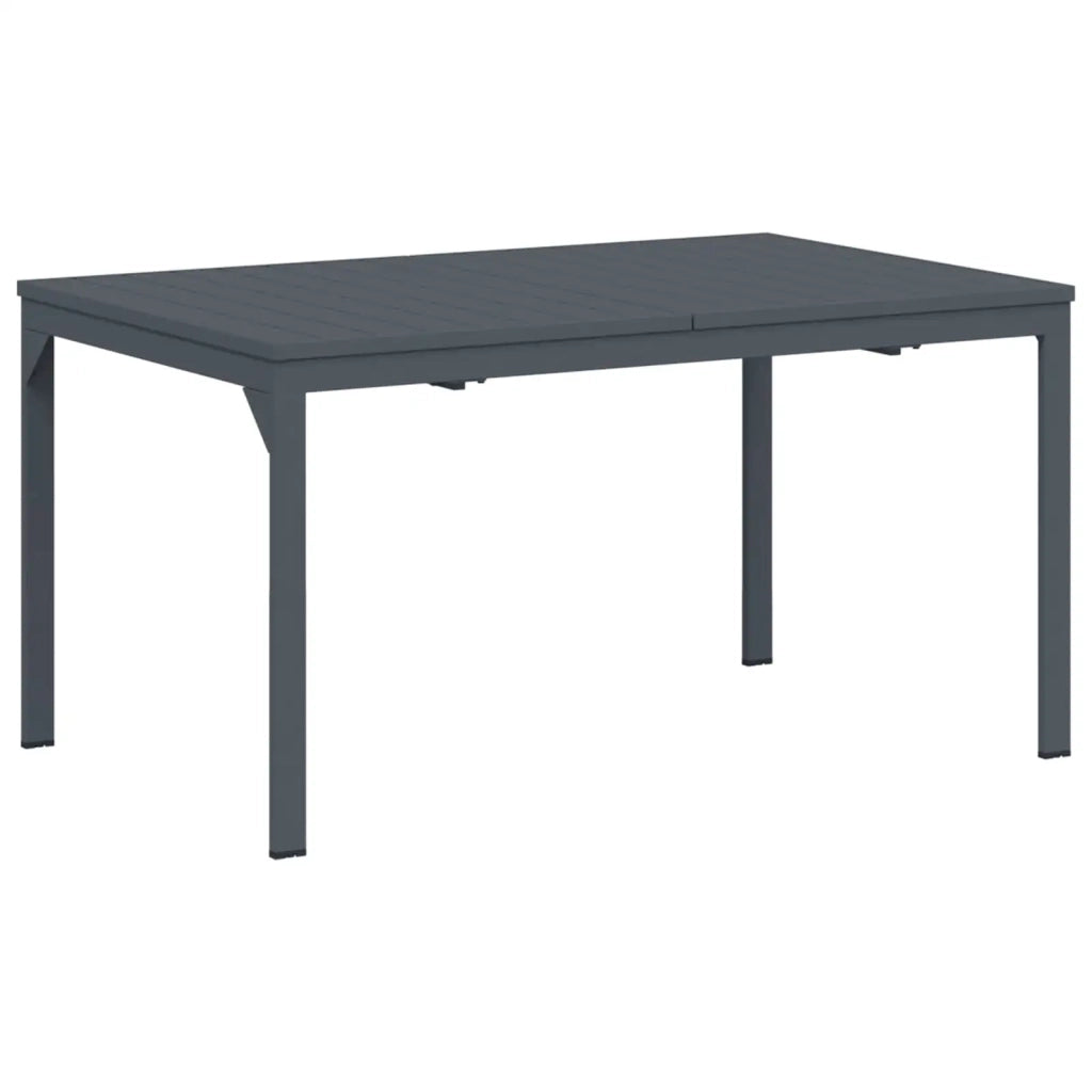 Set da Pranzo per Giardino 9 pcs Marrone polyrattan