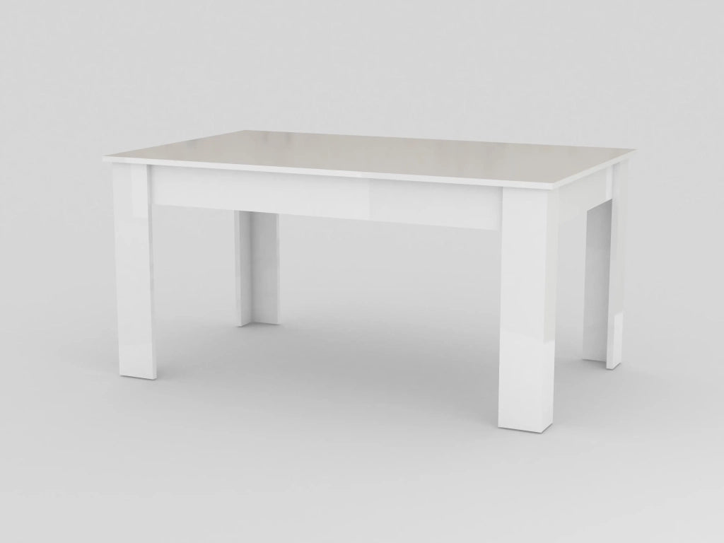 Tavolo sala da pranzo design allungabile 90x160-210 legno olmo Jesi Pearl