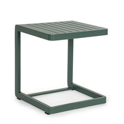 Set di 2 Tavolini da Esterno in Alluminio Verniciato 40x40 - DRYDEN