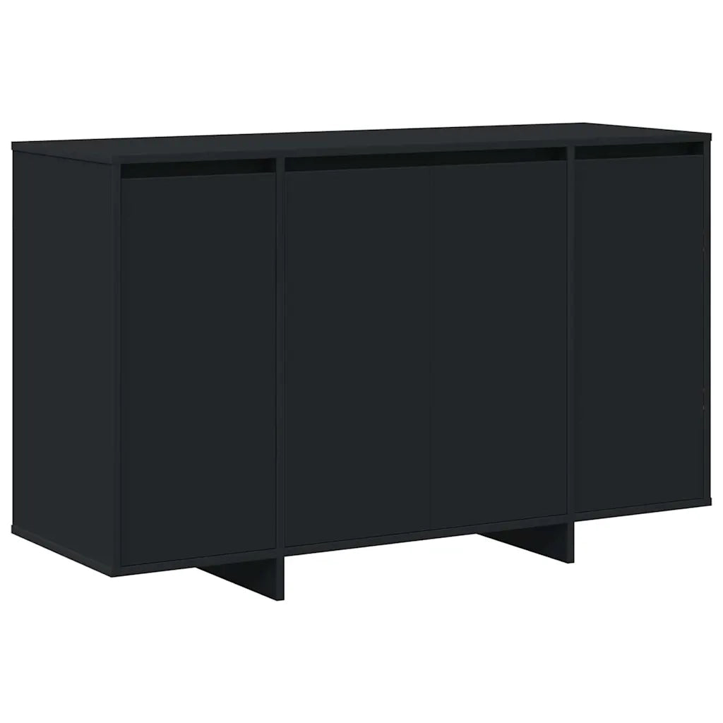 Credenza Nero 120 x 41 x 75 cm Legno multistrato 3333897