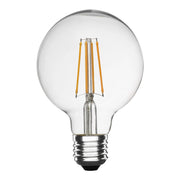 Lampadina a led globo trasparente a filamento 10W G125 1400lumen 3000K