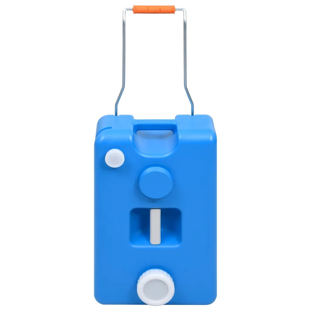 Serbatoio d'Acqua con Ruote per Campeggio 25 L Blu CFW7621077