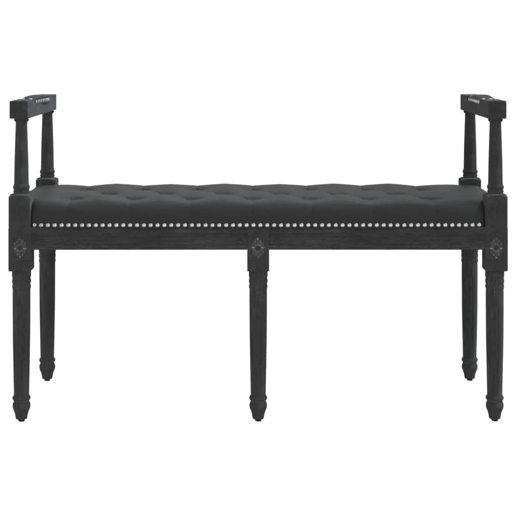 Panca 110 x 40 x 70 cm velluto nero 02_0010664