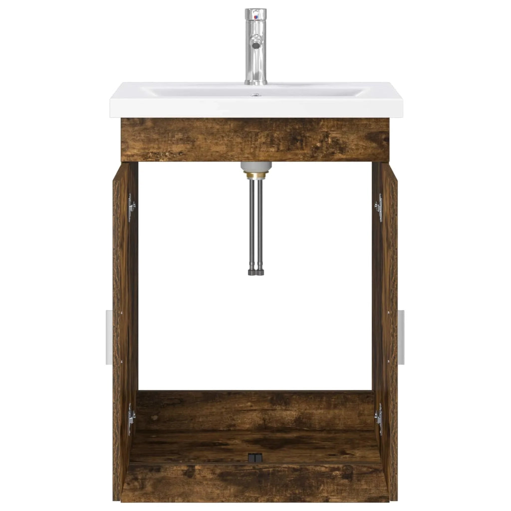 Set di mobili per il bagno Rovere Fumo 61 x 40 x 84,5 cm 3404354