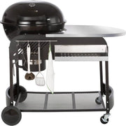 Griglia a Legna Mobili con Tavolo - 101 cm Alto - 53 cm Grill - BBQ