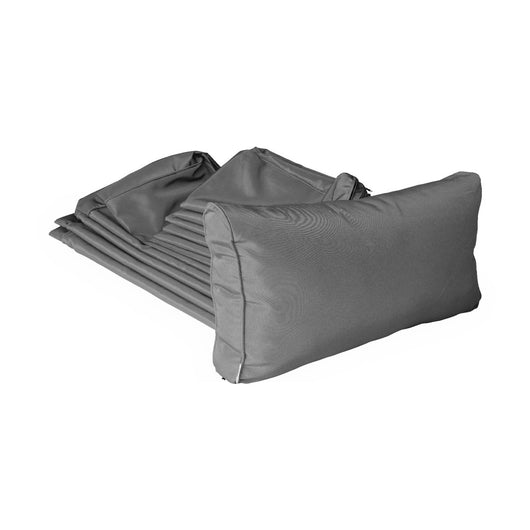 Copri cuscini per salotto da giardino, grigio