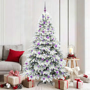 Albero di Natale artificiale con 300 LED Bianco 180 cm PE e PVC 3397620