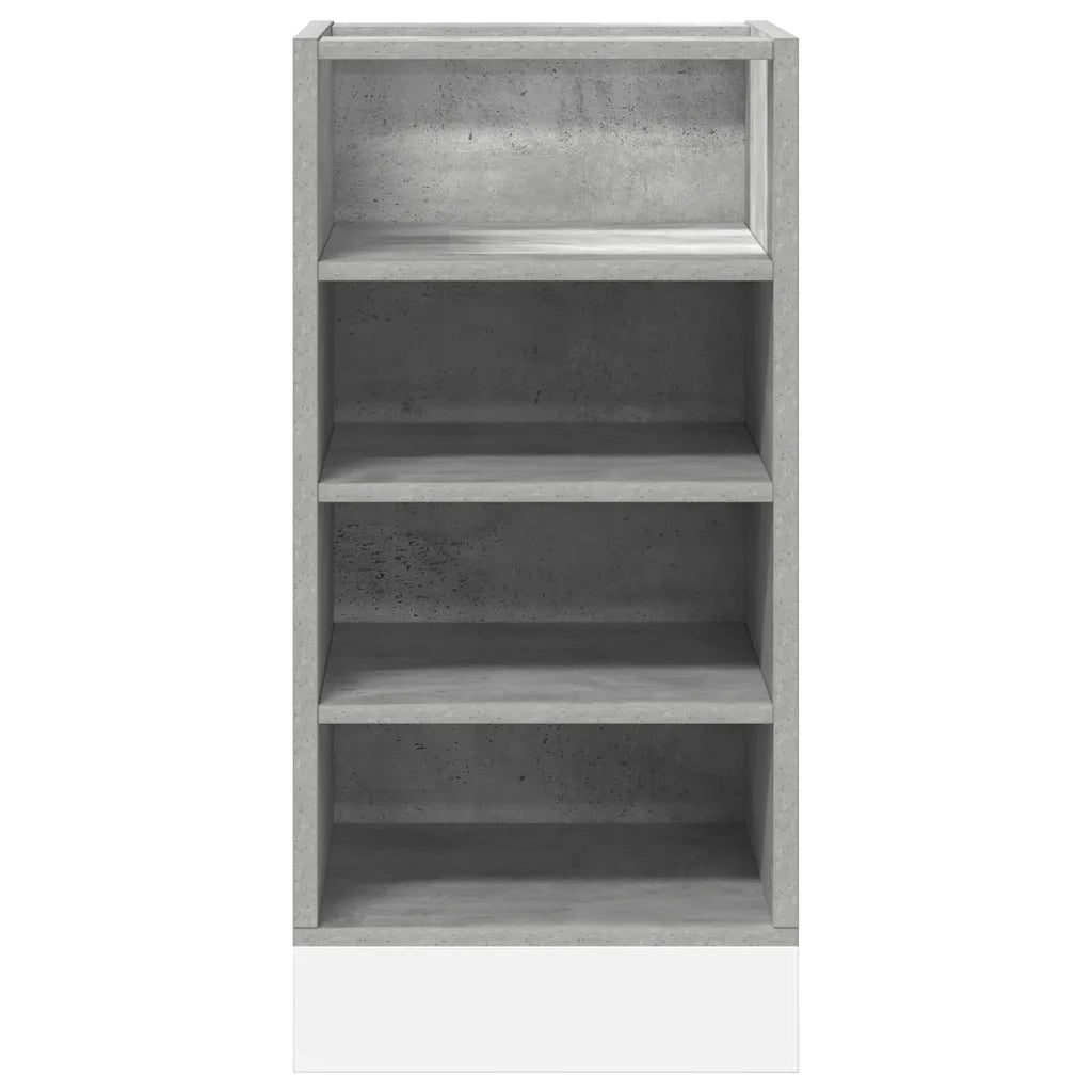 Armadio Inferiore “Riga” Grigio Cemento 40x44,5x81,5 cm 854205
