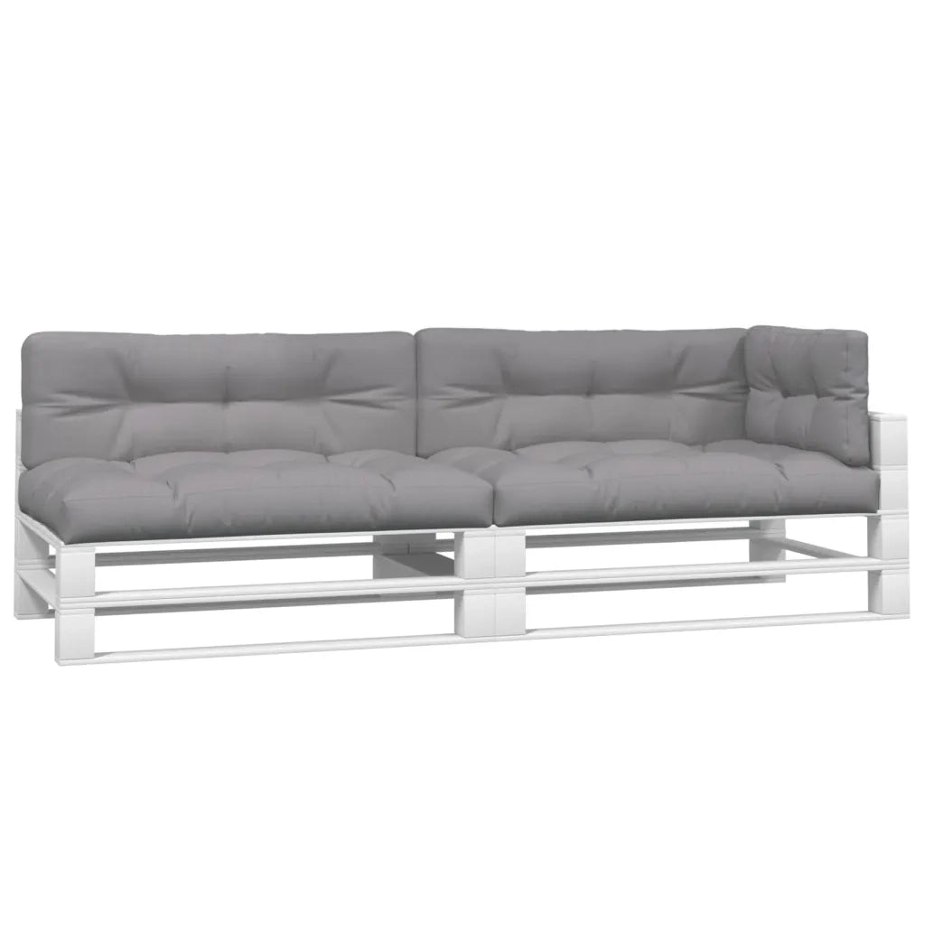 Cuscini per Pallet 5 pz | Cuscini per sedie Grigi in Tessuto
