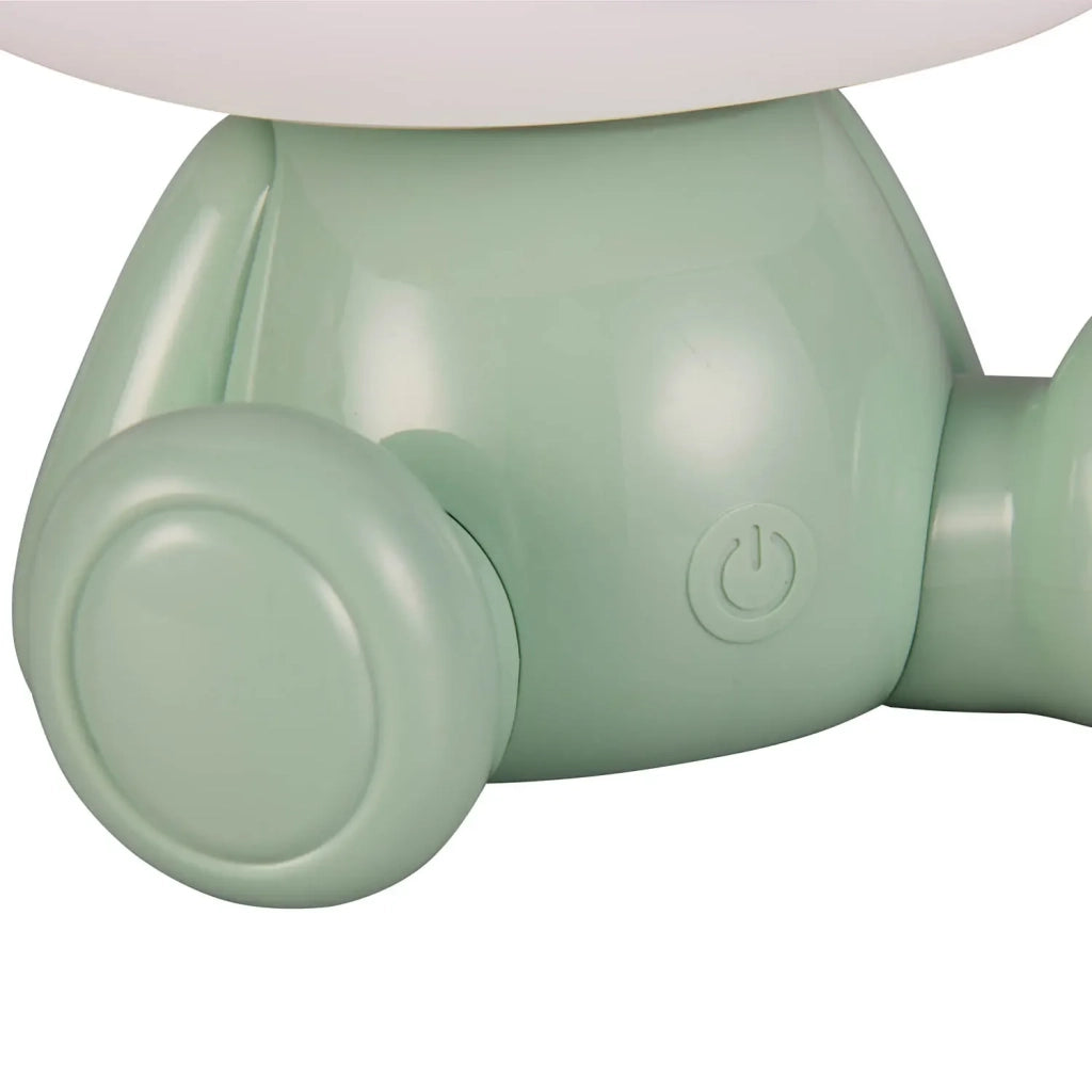 LÚZETE - LAMPADA DA TAVOLO LED 3W 3000K RGB ORSETTO VERDE