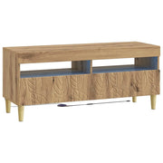 Mobile TV LED Rovere Artigianale Legno ingegnerizzato 897214