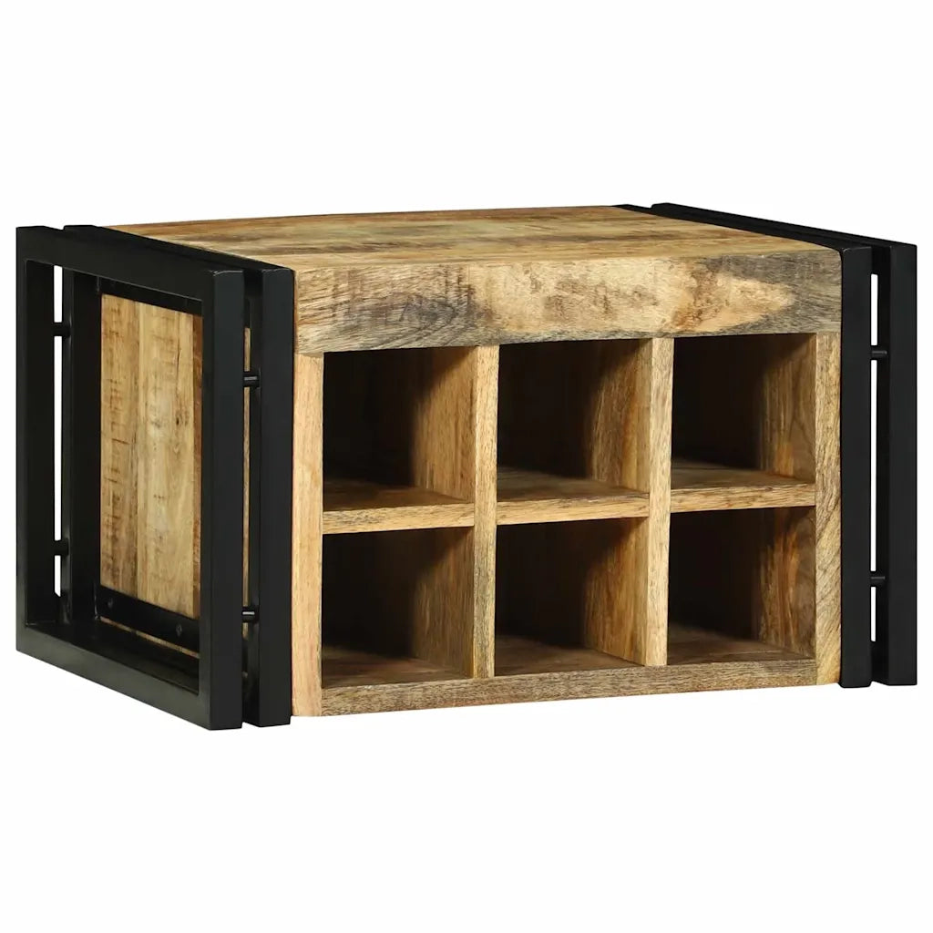 Portabottiglie 2 pcs 46 x 35 x 27,5 cm Legno di mango massello 4016757
