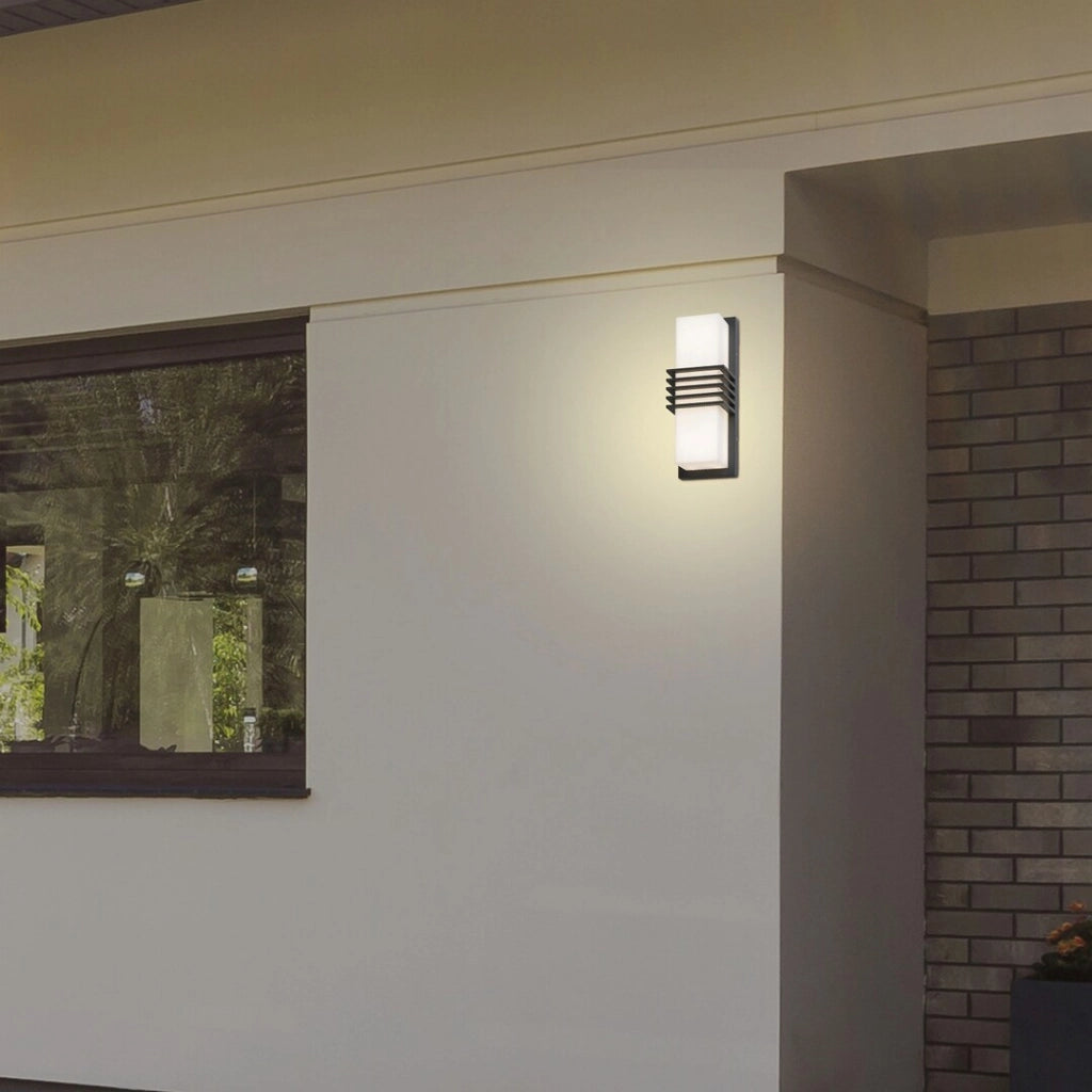 Applique esterno moderno LED 12W antracite Rodez Rabalux