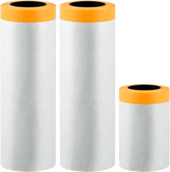 Foglia di protezione con striscia dorata 42 m 280 cm 150 cm 55 cm foglia di verniciatura per interni foglia di verniciatura con adesivo
