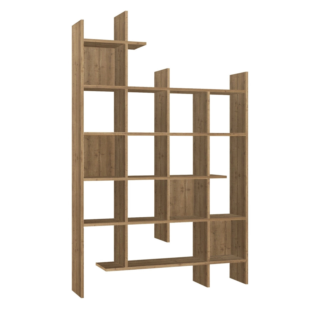 Libreria in legno "Manco" - 122 x 25 x 188 cm - Hitit