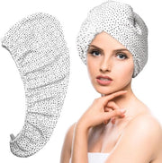 Asciugamano per capelli KEYRI 1 pezzo - Asciugamano per capelli in microvezzi, modo wrap, duraturo, asciuga velocemente, adatto a tutti i tipi di capelli, facile da utilizzare, asciugamano per capelli senza pelucchi, asciuga velocemente, morbido.