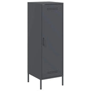 Buffet credenza cassettiera mobiletto mobile contenitore organizer cucina soggiorno salotto alto 36 x 39 x 113 cm acciaio antracite 02_0032200