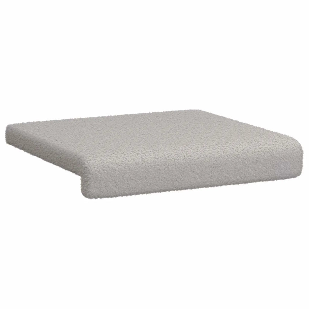 Cuscino per panchina 2 pcs Tessuto Sherpa Grigio Chiaro 42043072