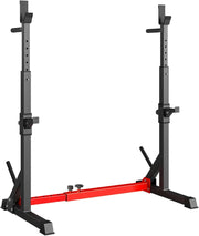 Rack da Squat, Supporto Bilanciere Regolabile, Stand per Sollevamento Pesi Multifunzione per casa, palestra Max 250 KG