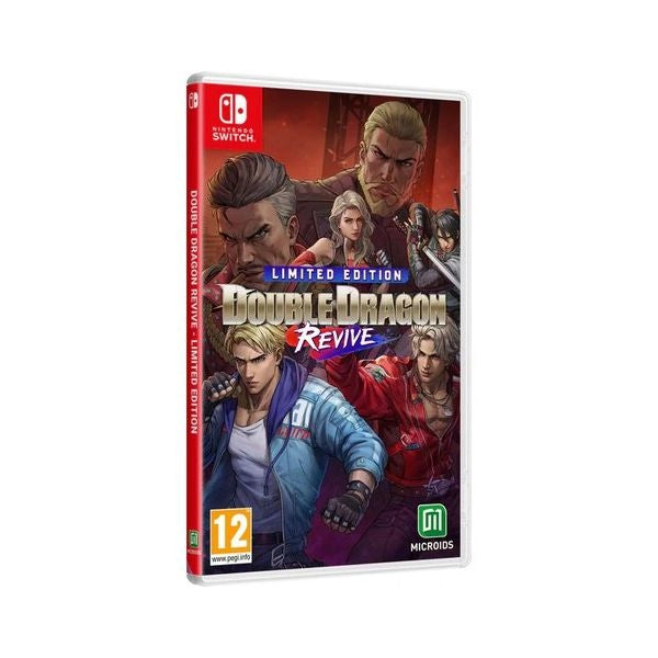 Videogioco microids 1181012 switch double dragon revive limited editio