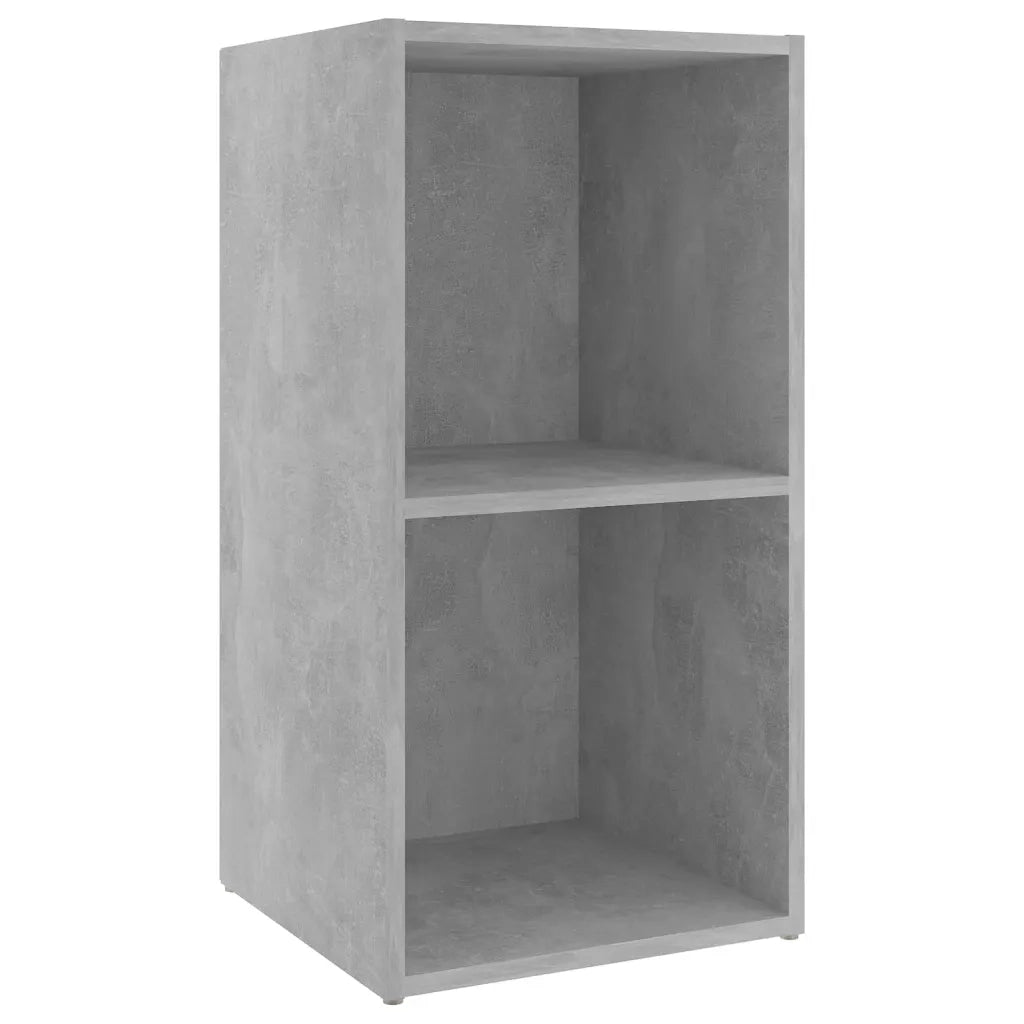 Mobile Porta TV Grigio Cemento 72x35x36,5 cm Legno Multistrato 805529