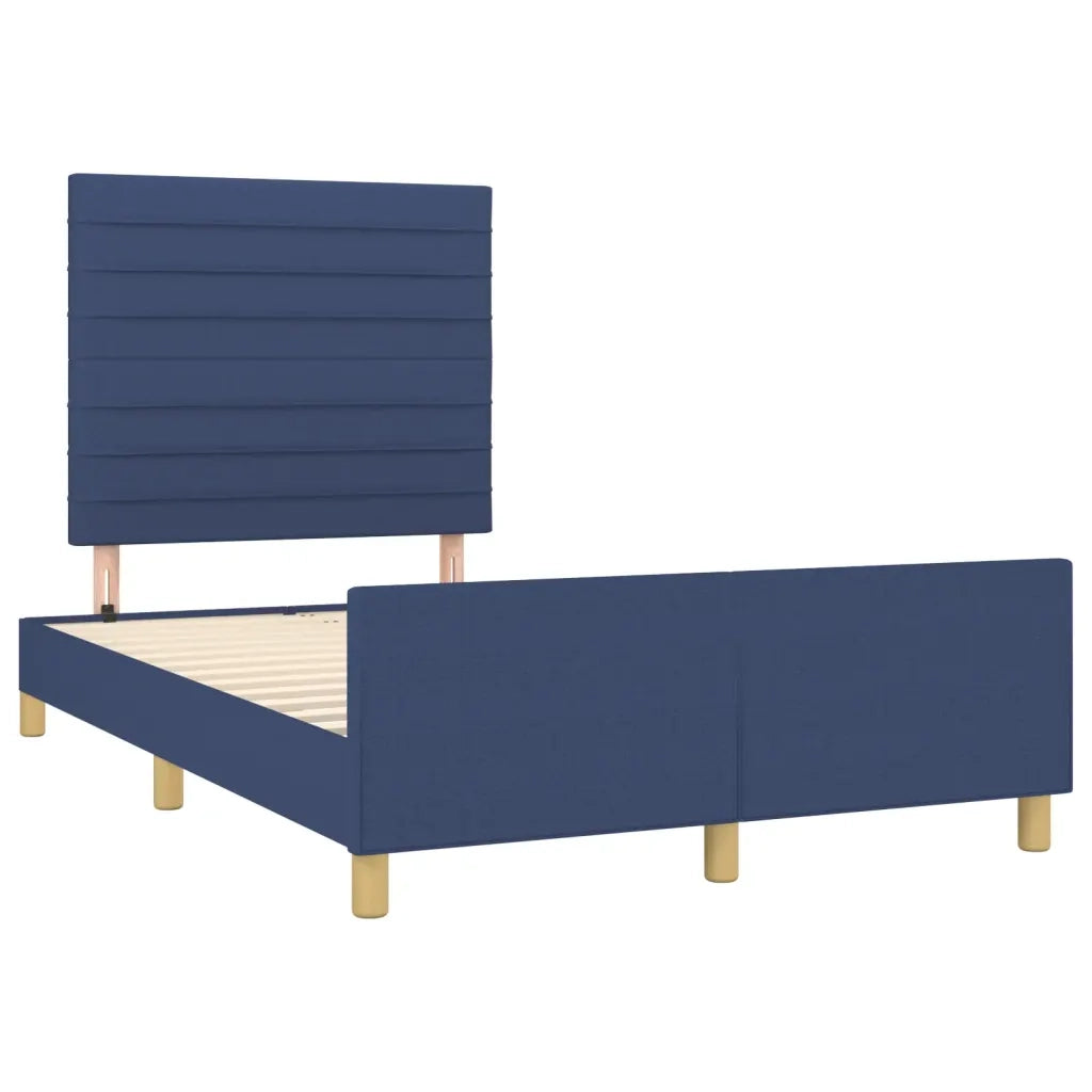 Giroletto senza Materasso Blu 120x200 cm in Tessuto 3125128