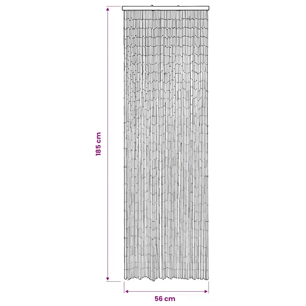 Tenda Antimosche per Porte in Bamb¨´ 56x185 cm CFW3591530