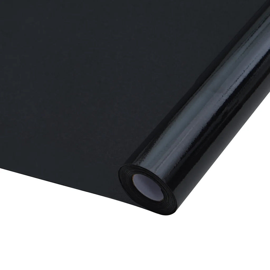 Pellicole per Vetri Statiche Smerigliate Nere 3pz in PVC 3208955