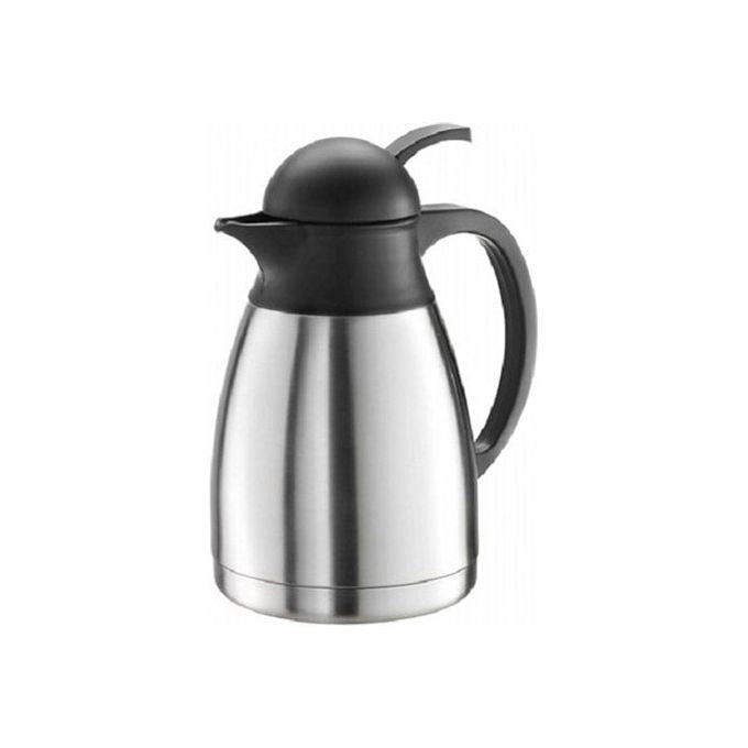 PINTINOX PNT910035 Caraffa Termica Vacuum Flask 1.5 L Acciaio Inox Mantenimento Termico 12h Lavabile in Lavastoviglie colore Acciaio