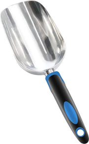 Spalaplastra per Giardino Spatola per Terra Spatola per Concimante - Grande Spalaplastra in Alluminio per Terra Concimante - Doppia Capacità Porta 2x Volume - Resistente alle Deformazioni - Manico di Comfort con Grip Antiscivolo