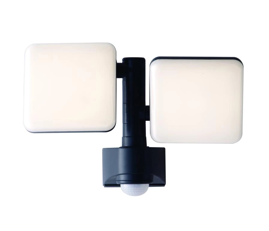 PROIETTORE LED SAT ANTRACITE 20W 2400LM 4000K CON SENSORE  DI MOVIMENTO IP54 33X13,35X23CM