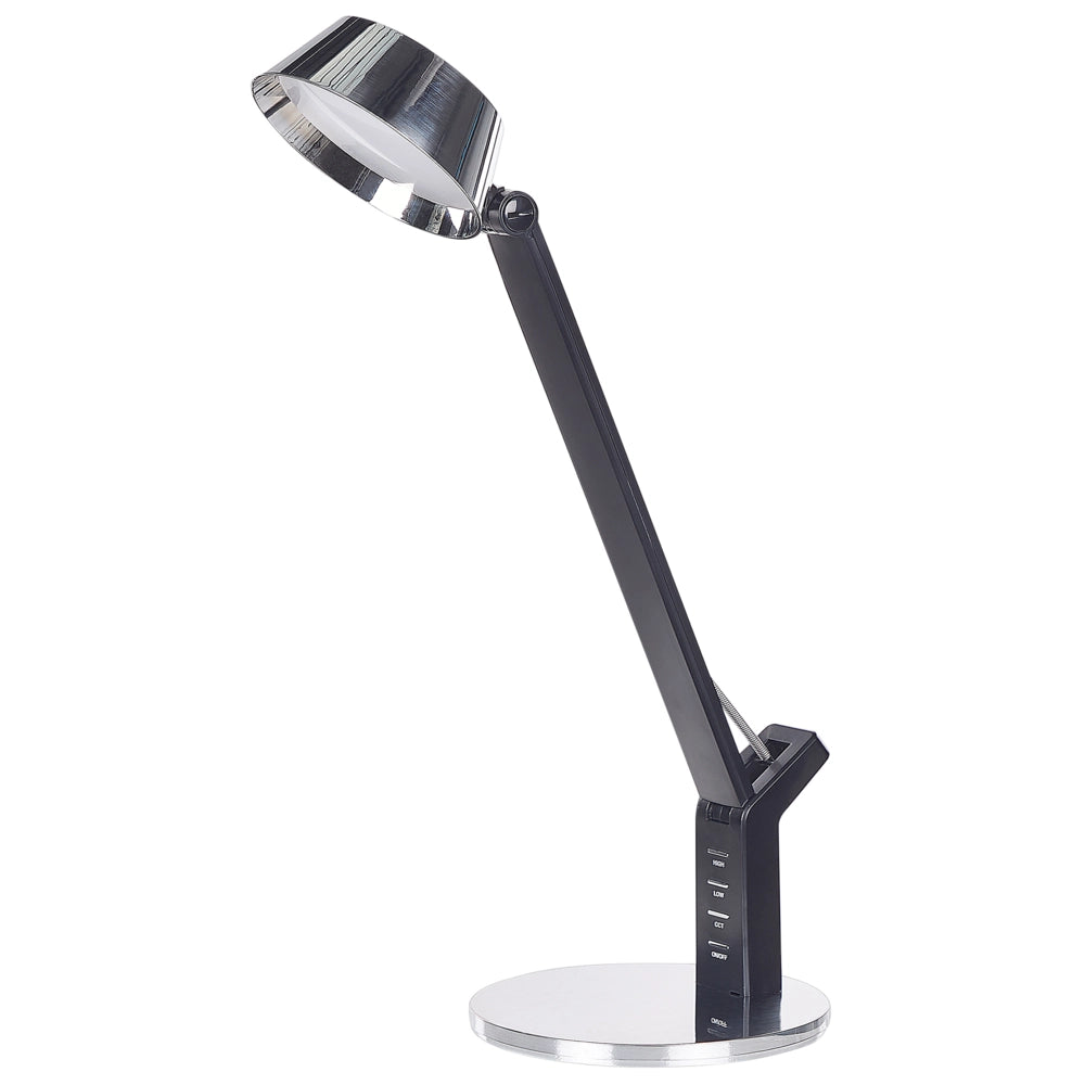 Lampada a LED argento con piastra metallica con supporto usb 40 cm ingresso soggiorno cameretta