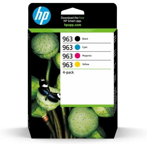 Hp 6zc70ae 963 ink cmyk 4pack