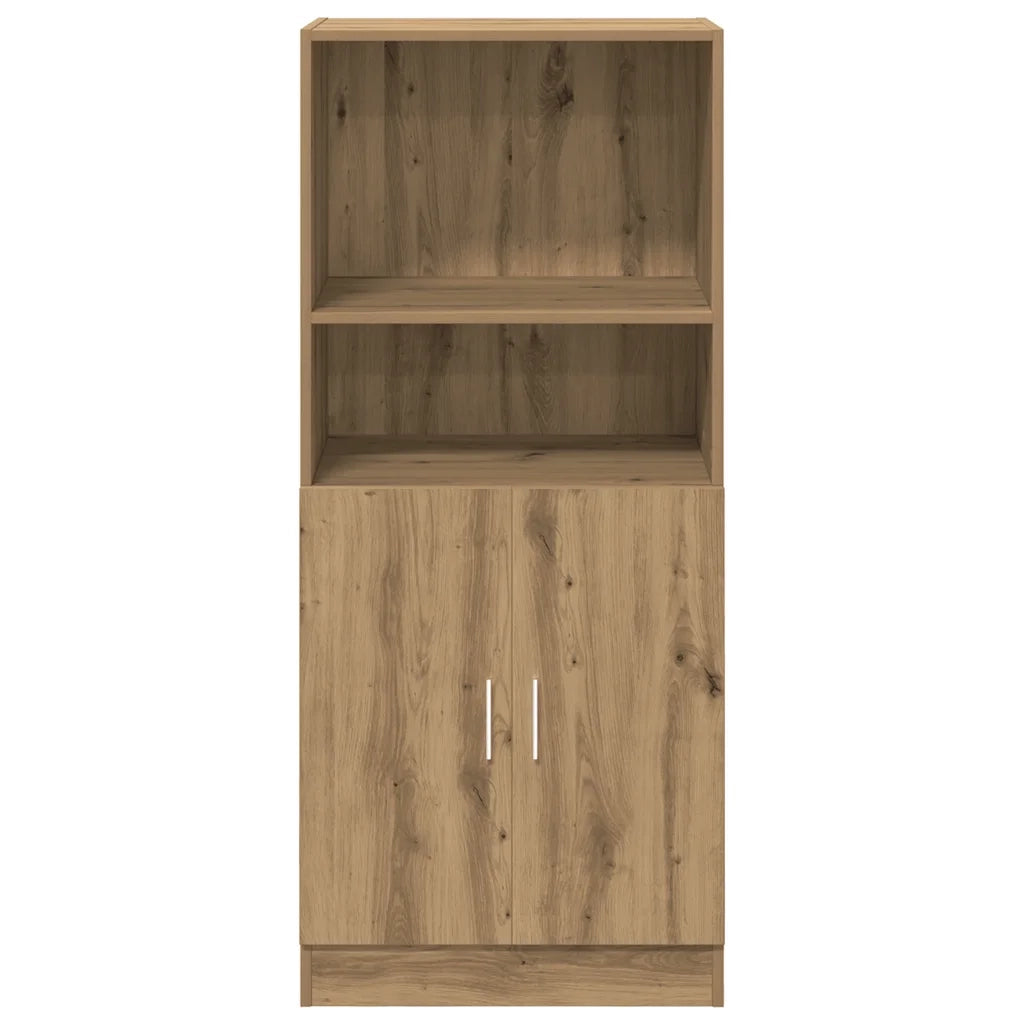 Armadietto Rovere Artigianale 57x41,5x131,5 cm in Truciolato 860129