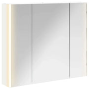 Mobiletto per specchio da Bagno | Armadio da bagno Bianco 83,5 x 15,5 x 70 cm