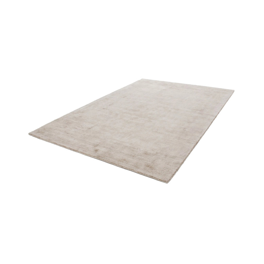 Tappeto Luxury 100 in viscosa avorio e taupe 120x170 cm