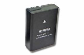 Batteria Fotocamera INTENSILO per Nikon EN-EL14 7.4V 1100mAh