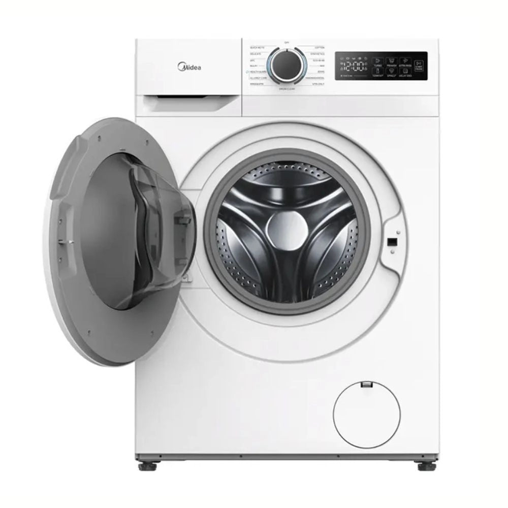 Lavatrice carica frontale Midea MF110W80BA10W 8 kg 1400 giri bianca classe A