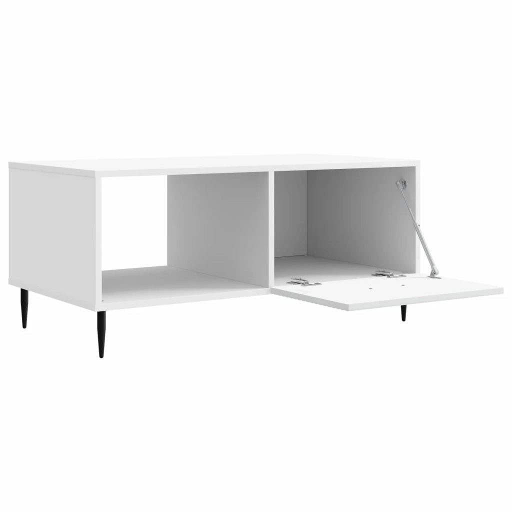 Tavolino da salotto Bianco 90 x 50 x 40 cm Legno ingegnerizzato 894955