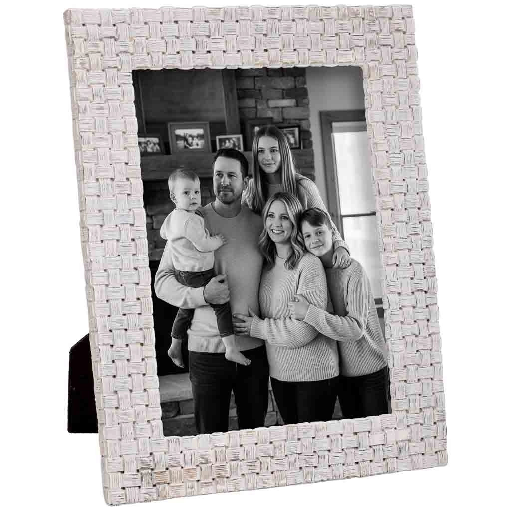 Portafoto 13X18 bianco 18x1,5x22,6h cm