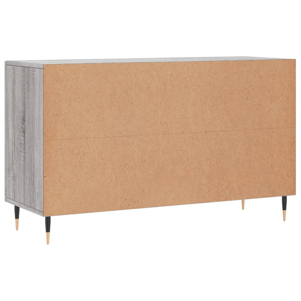 vidaXL Credenza Grigio Sonoma 100x36x60 cm in Legno Multistrato
