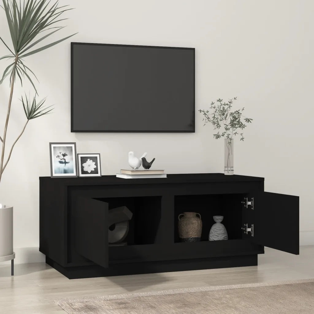 Tavolino da Salotto Nero 102x50x44 cm in Legno Multistratocod mxl 129843