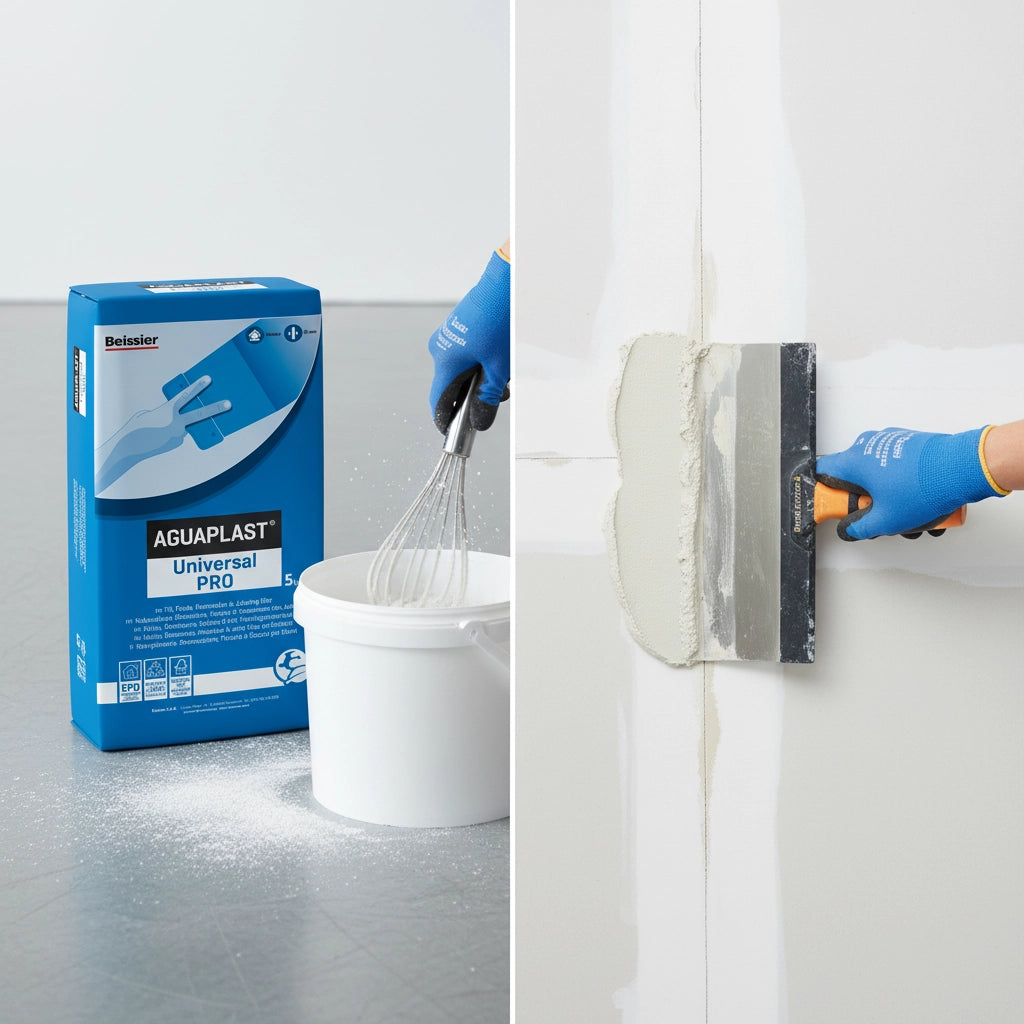 Aguaplast universal pro stucco in polvere ideale per cartongesso 5 kg