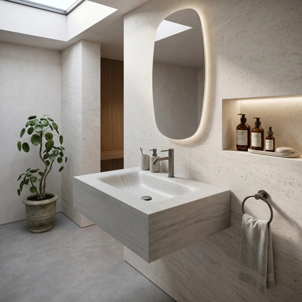 Lavabo Sospeso Rea Apollo Muralto Roma 70