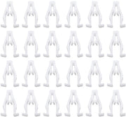 Clips per console centrale - 50 pezzi - Bianchi - Clips per pannello di console - Adatto per Toyota e Lexus - Codice articolo 90467-10203