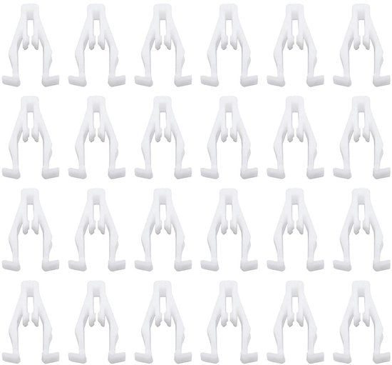 Clips per console centrale - 50 pezzi - Bianchi - Clips per pannello di console - Adatto per Toyota e Lexus - Codice articolo 90467-10203