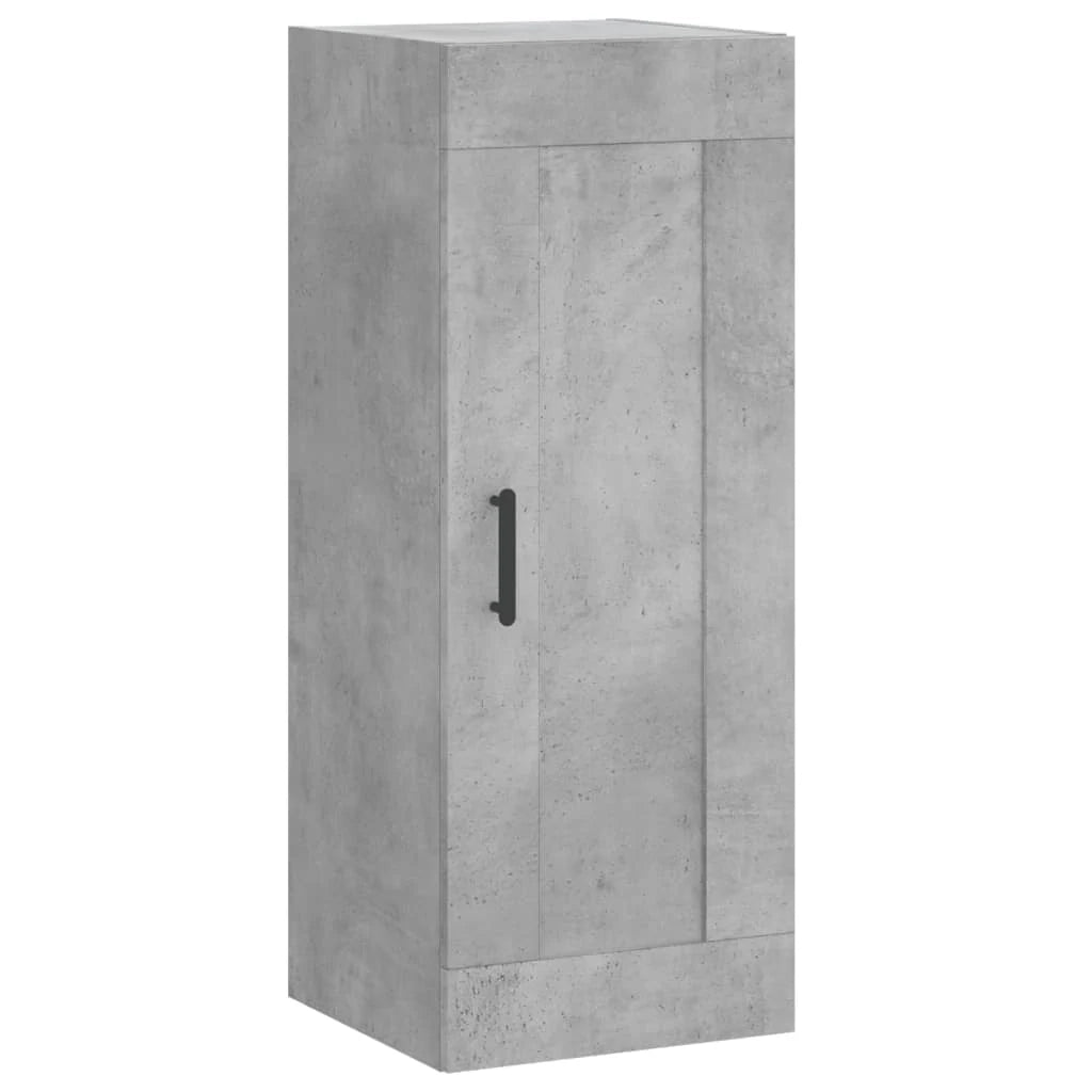 Buffet credenza cassettiera mobiletto mobile contenitore organizer cucina soggiorno salotto alto 34,5 x 34 x 180 cm legno ingegnerizzato grigio 02_0034388