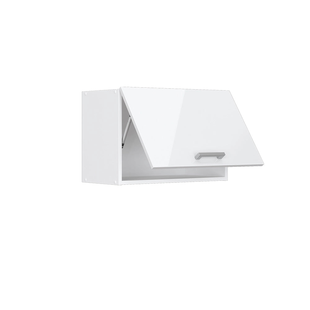Vicco Pensile da cucina Bianco lucido 60 cm Piatto